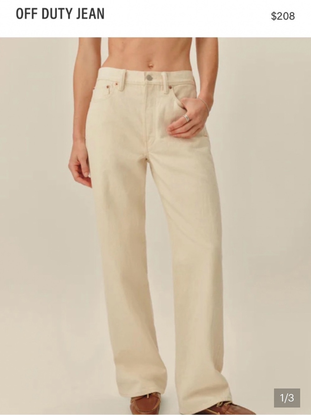 Buck Mason Women Off Duty Jeans